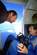 cd232_11_hawk.GIF 4/16/96 0232 Tandem Skydiving in Turks & Caicos Islands cd 0232 11 Photo CD
